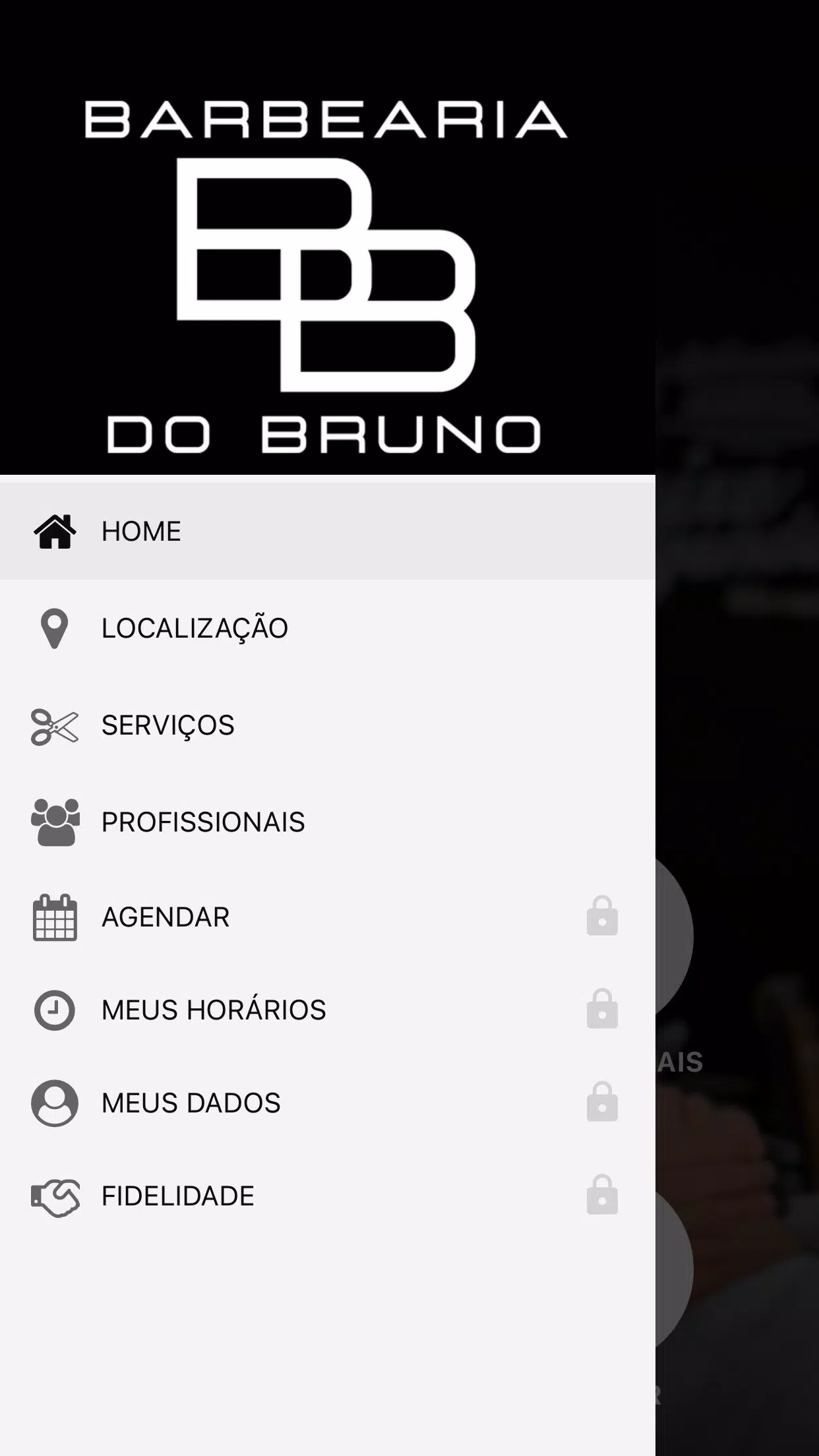 Barbearia do Brunno应用截图第1张