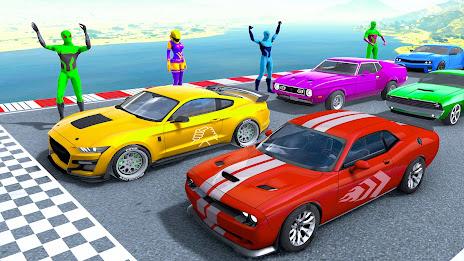 Superhero Game: Ramp Car Stunt应用截图第0张