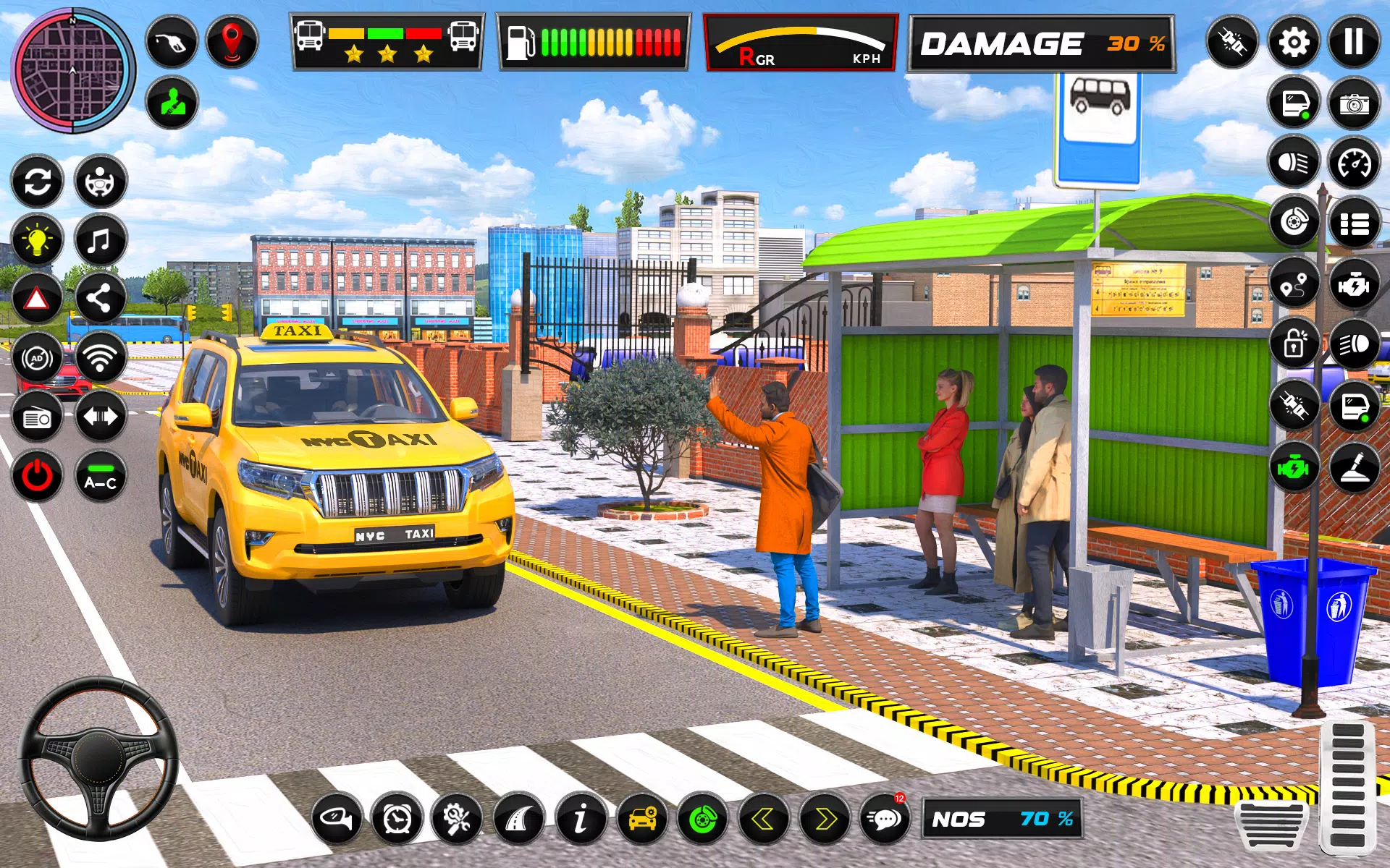 Taxi Simulator USA: City Drive スクリーンショット 1