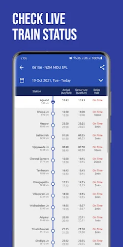 Mobile IRCTC Ticket Booking Capture d'écran 2