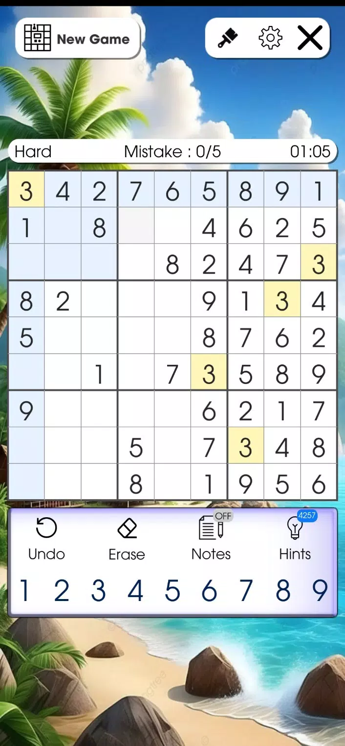 Sudoku Classic ဖန်သားပြင်ဓာတ်ပုံ 2