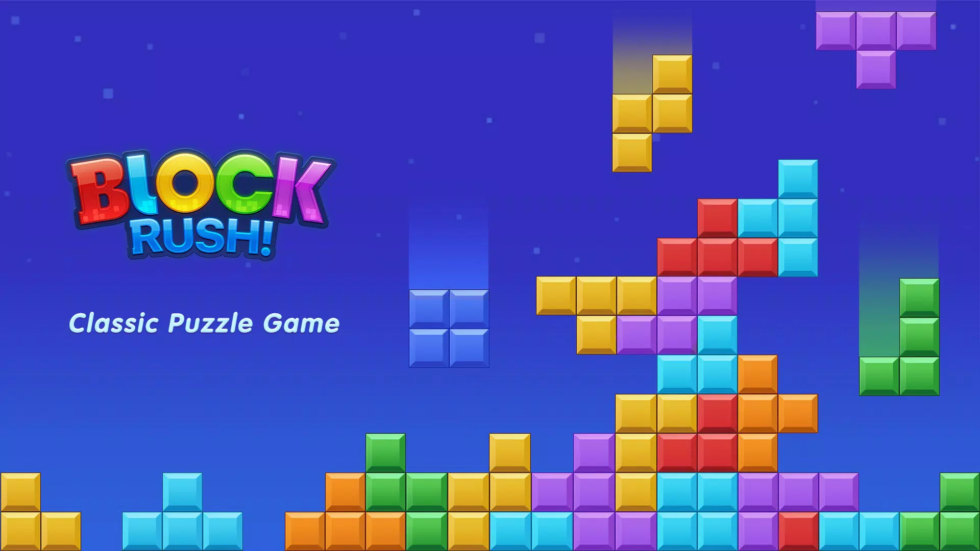 Block Rush - Block Puzzle Game Capture d'écran 0