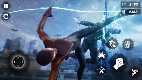 Epic Spider Hero Fighting Game Screenshot 0