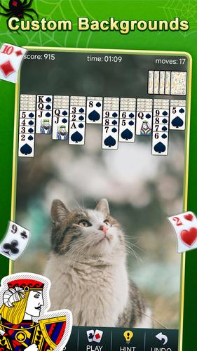 Spider Solitaire Screenshot 2