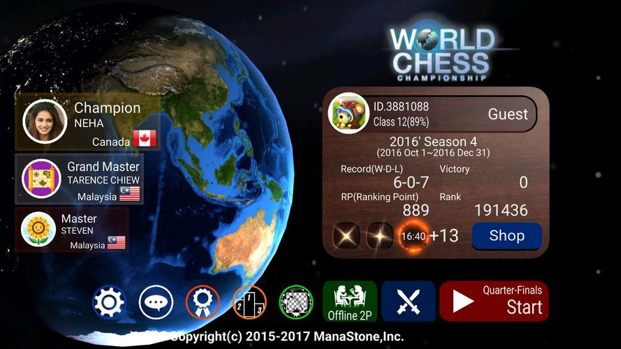 World Chess Championship 스크린샷 0