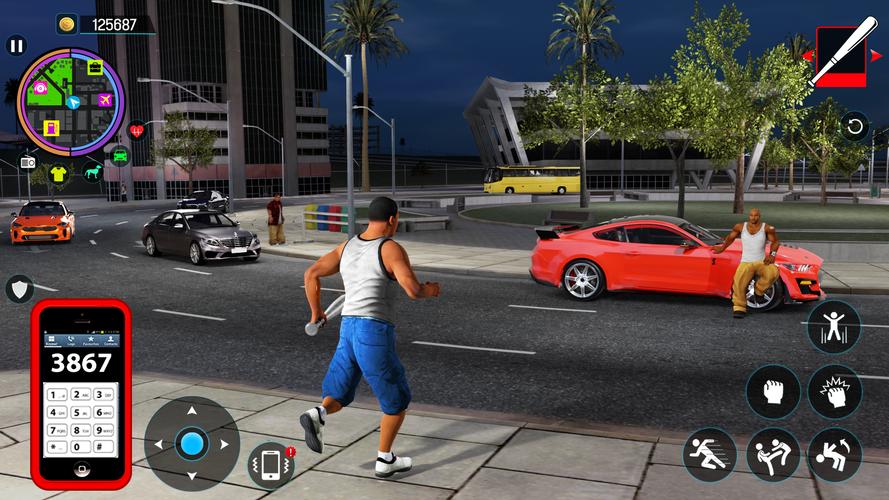 Gangster Mafia City Crime Game Captura de tela 3