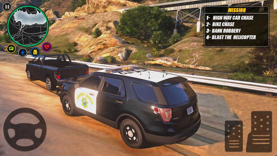 Police Van Driving: Cop Games Screenshot 1