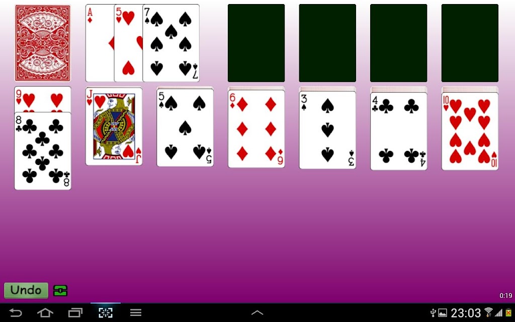 Klondike Solitaire Cards Ekran Görüntüsü 3