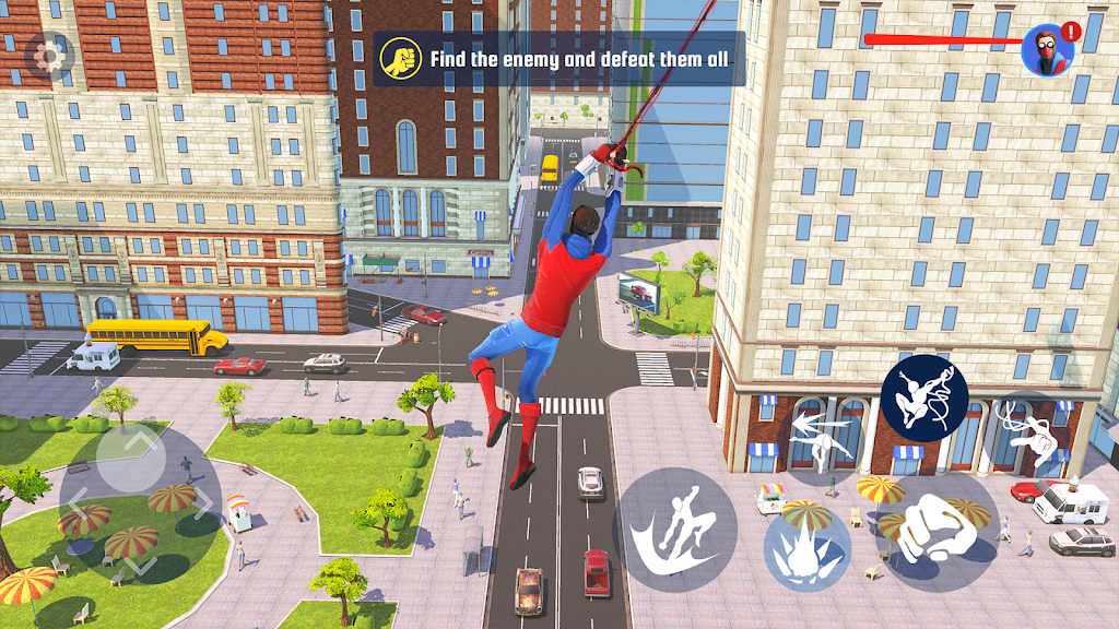 Spider Fighting: Hero Game スクリーンショット 2