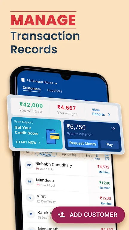 Khatabook Credit Account Book Screenshot 0