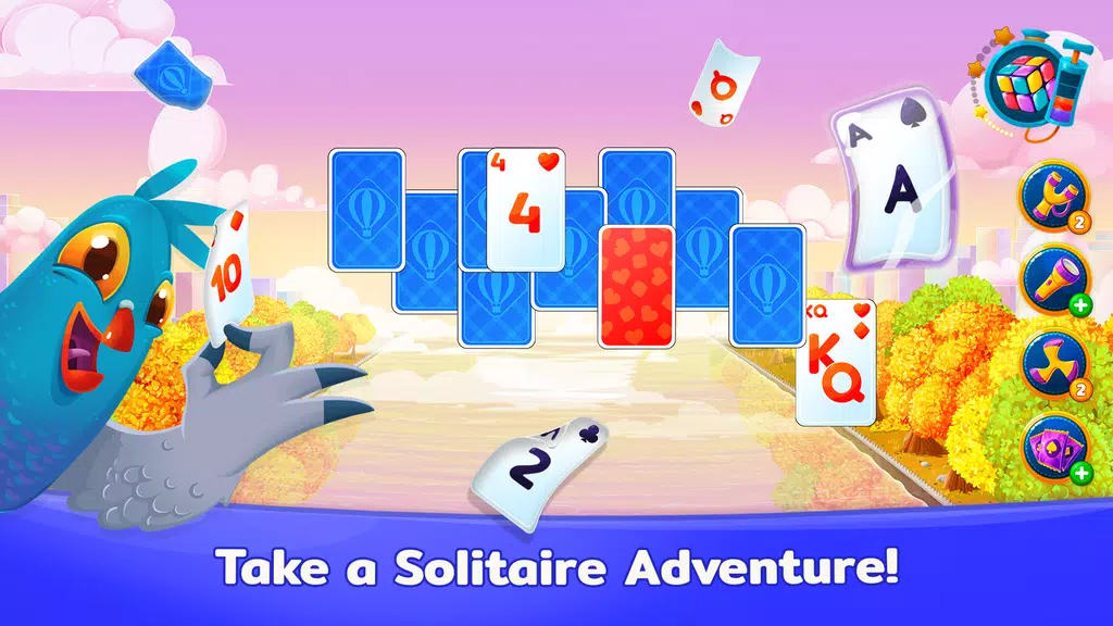 SoliTown – Solitaire Tripeaks স্ক্রিনশট 0