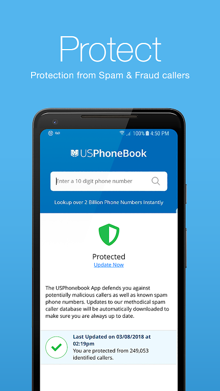 USPhoneBook 螢幕截圖 2