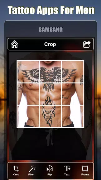 Tattoo design apps for men Zrzut ekranu 1
