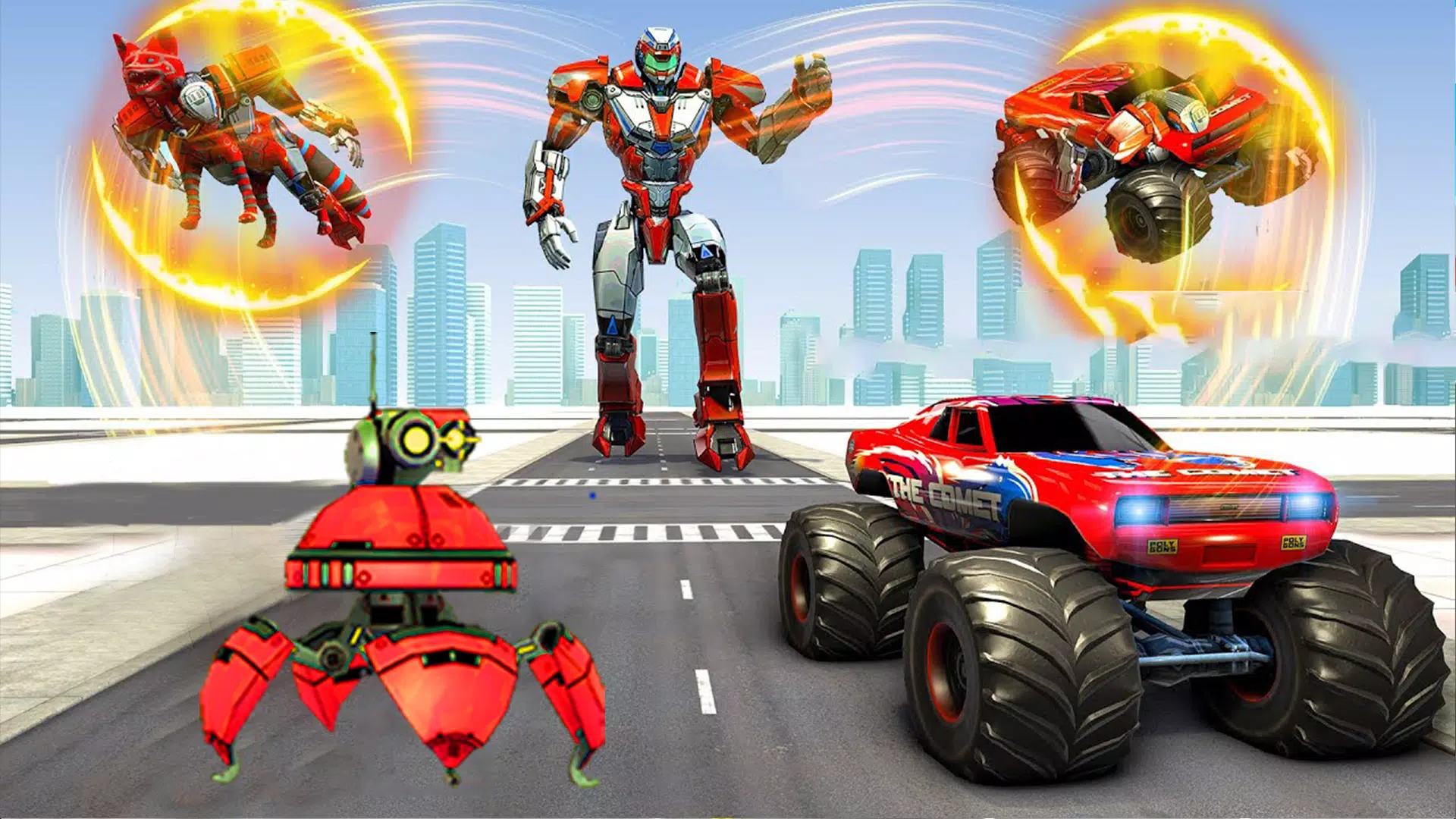 Robot Games 3D 2022 ภาพหน้าจอ 2