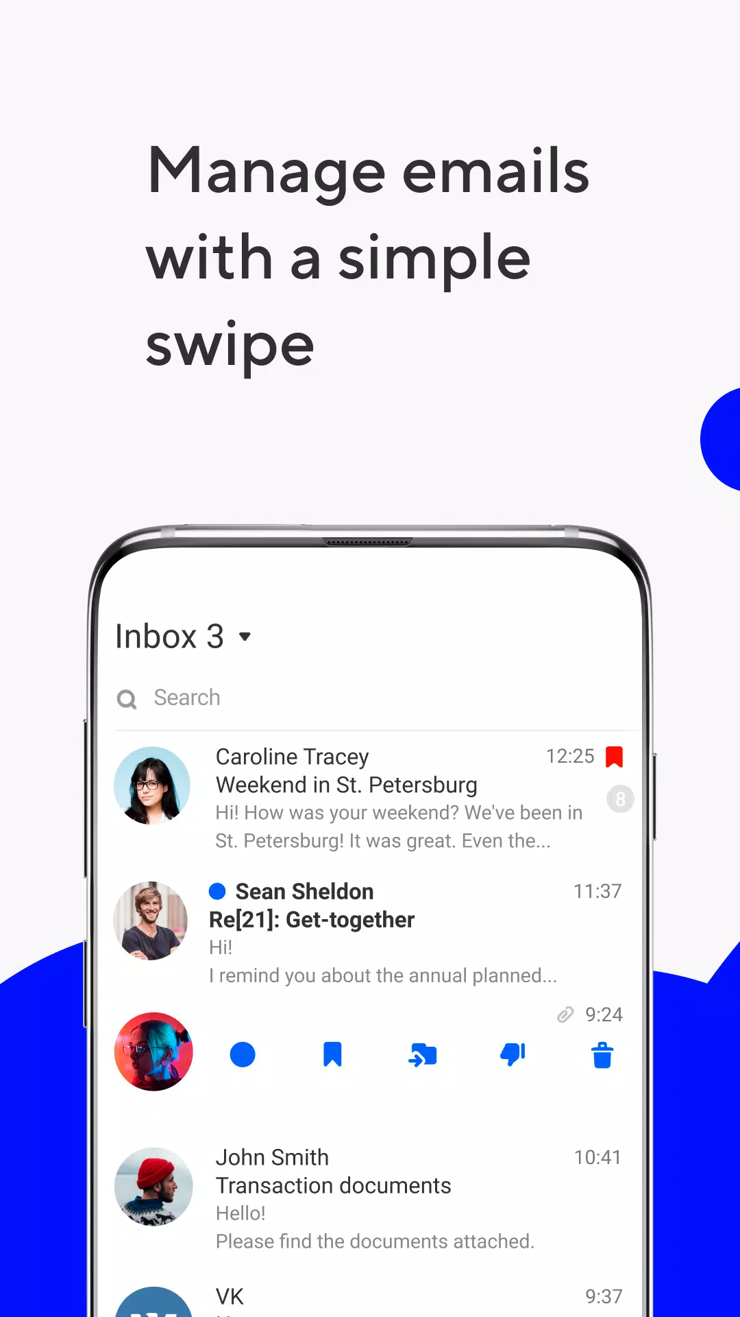 Mail.ru — 电子邮件应用程序应用截图第3张