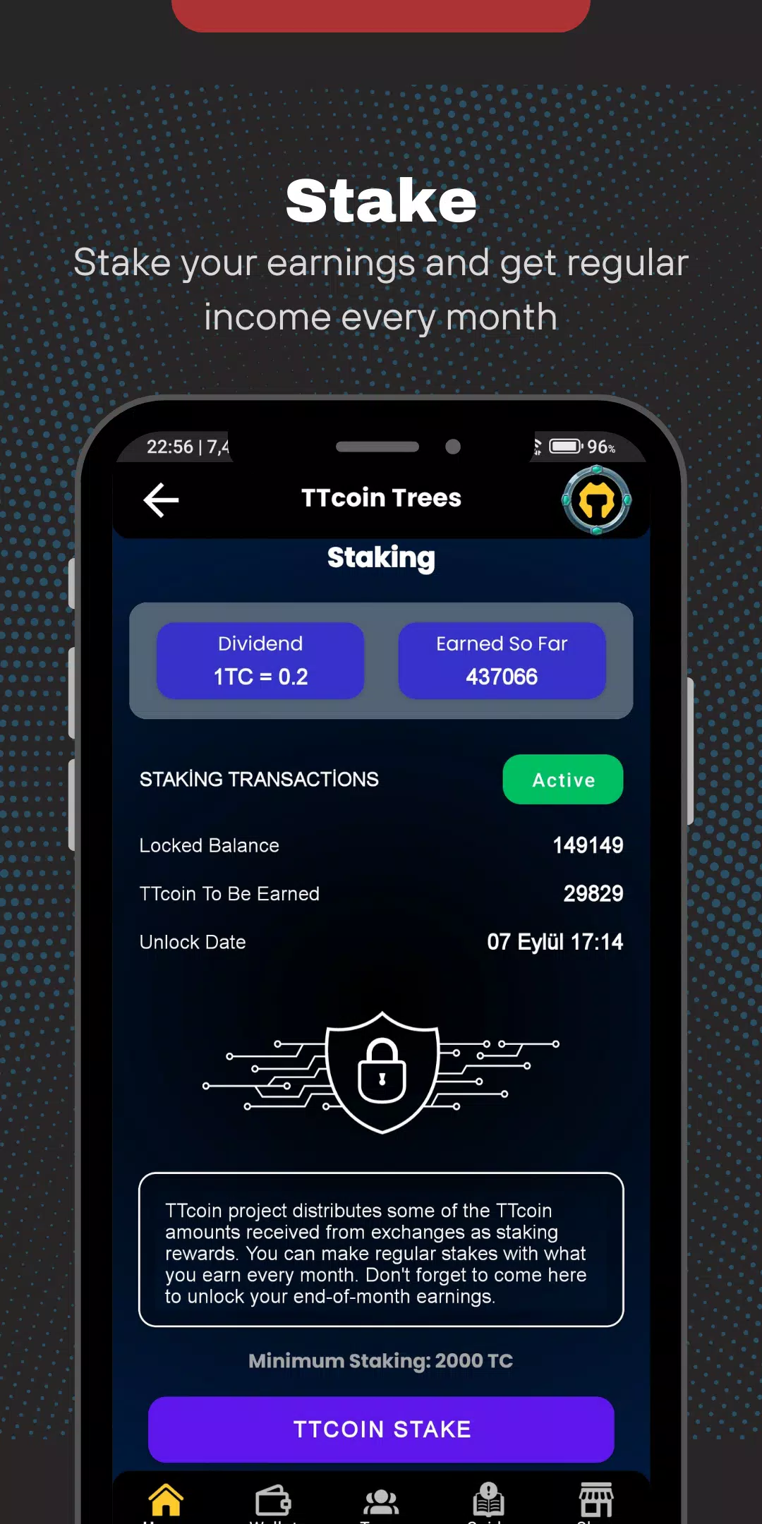 TTcoin Trees スクリーンショット 2