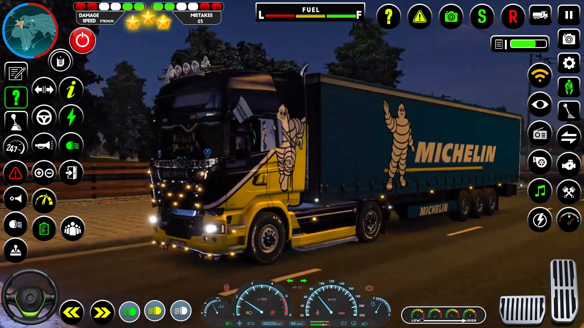 Euro Truck Driving Games ภาพหน้าจอ 1