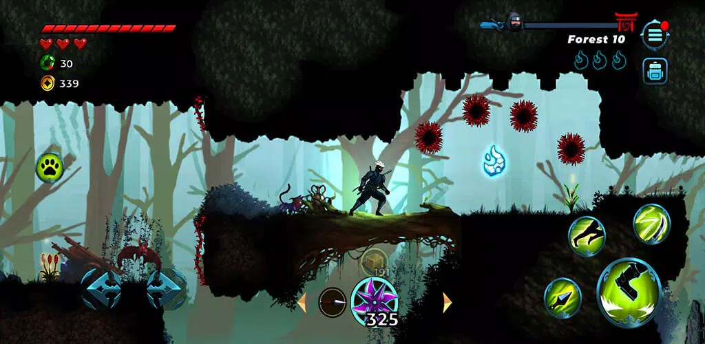 Ninja War: Shadow Adventures Captura de tela 0