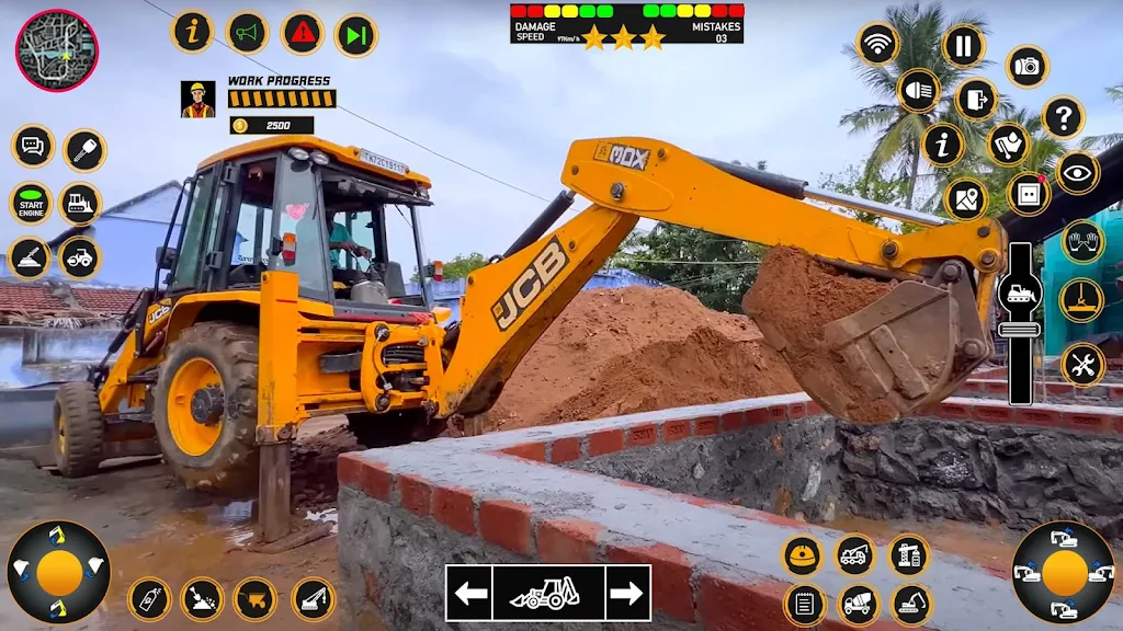 Snow Excavator Game: JCB Games स्क्रीनशॉट 1