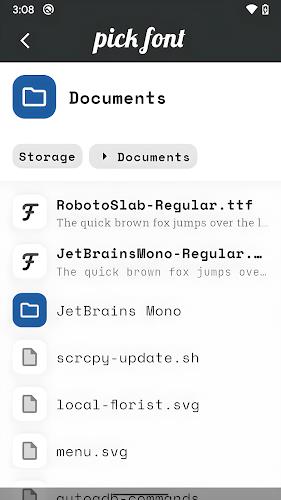 Font Viewer - Preview Fonts Screenshot 1