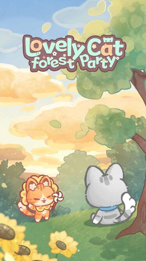 Lovely Cat: Forest Party スクリーンショット 1