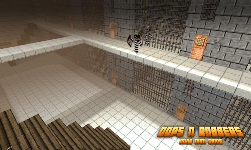 Cops N Robbers: Prison Games 1 Captura de pantalla 2