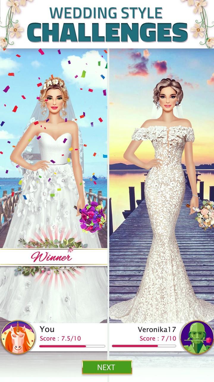 Hochzeitdesigner: Kleiddressup Capture d'écran 3