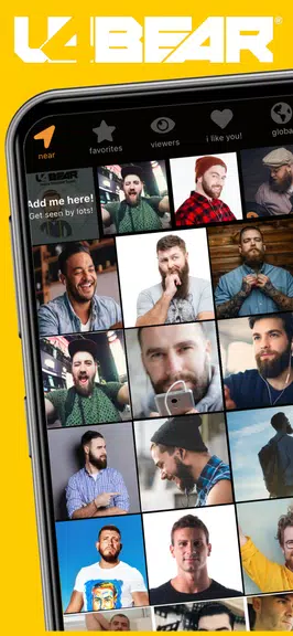 u4Bear: Citas Gay y chat Captura de pantalla 0