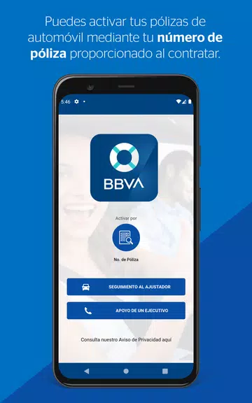 BBVA SOS - Asistencia de Auto 螢幕截圖 1