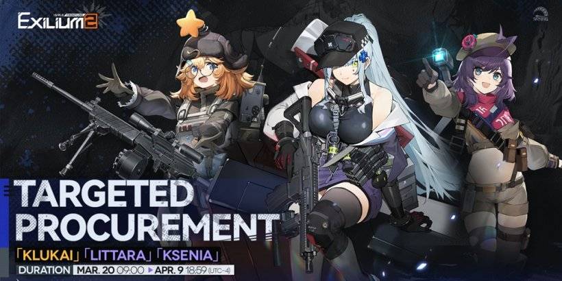 Kızların Frontline 2: Exilium için Aphelion Güncellemesi Elit Bebekler ve Freebies tanıtıyor