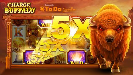 Charge Buffalo Slot-TaDa Games Screenshot 0