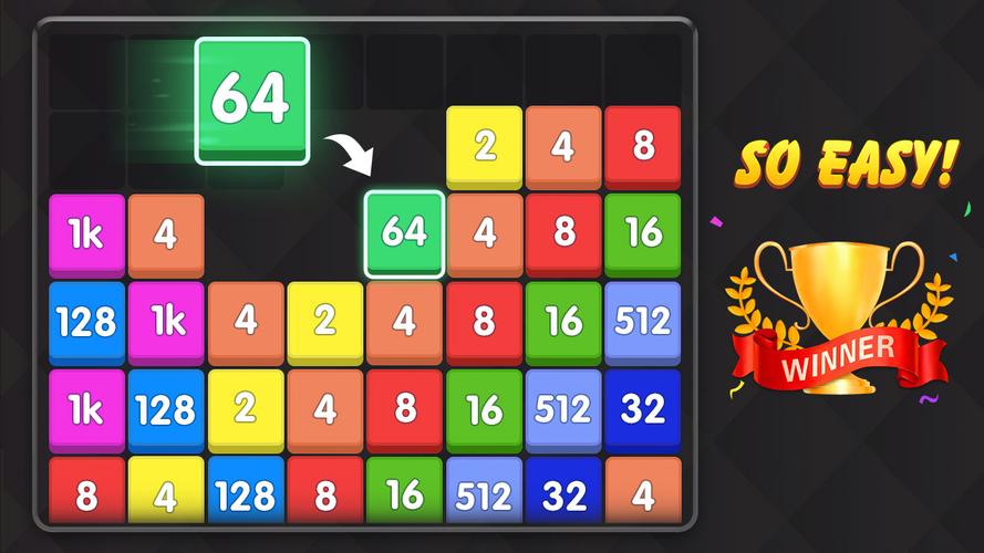 Merge Block - number games Captura de tela 1