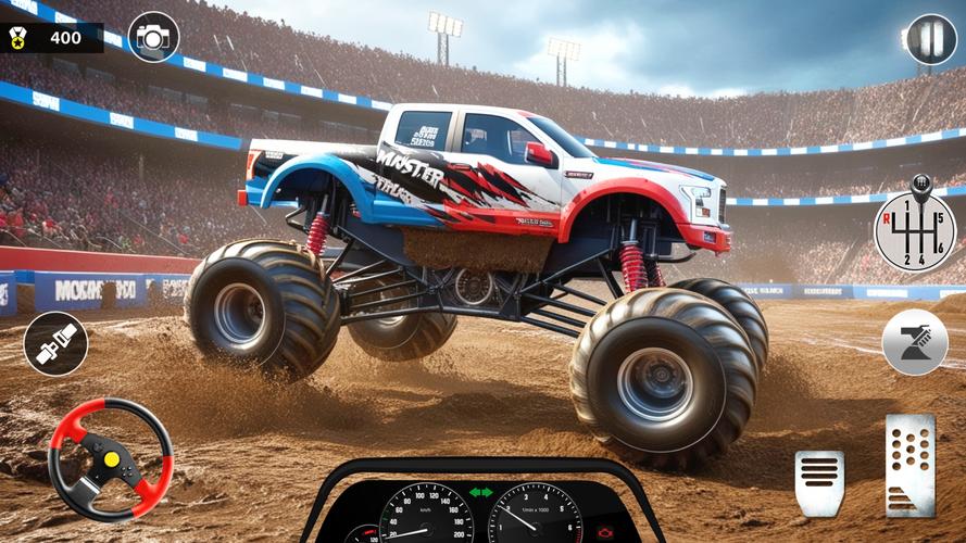 Monster Truck Racing Game 3D スクリーンショット 2