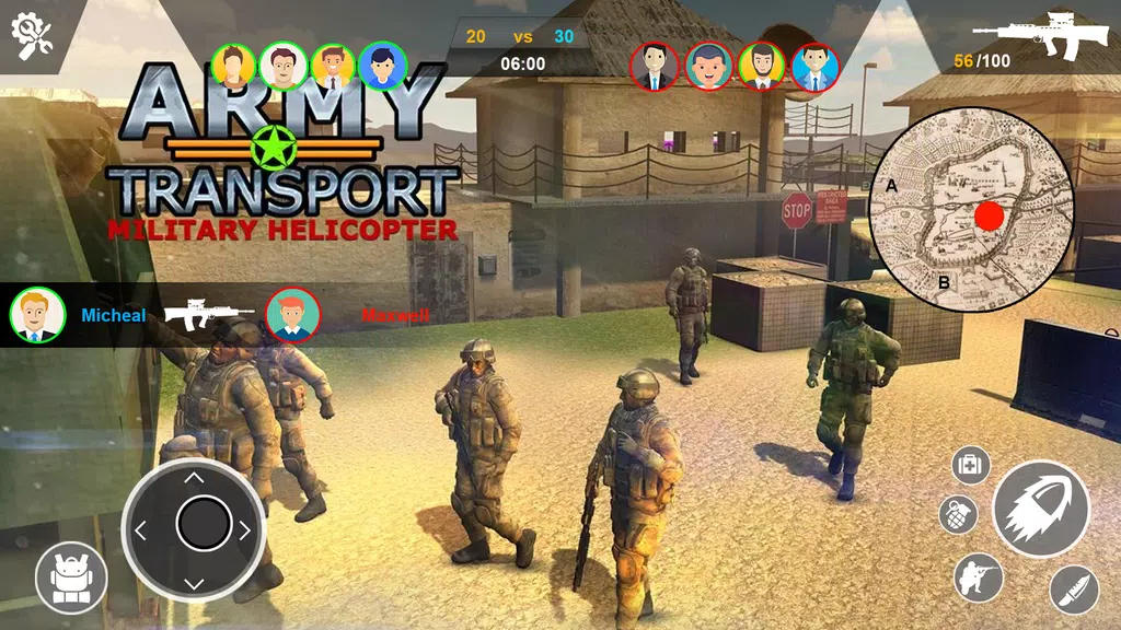 Army Transport Helicopter Game 螢幕截圖 0
