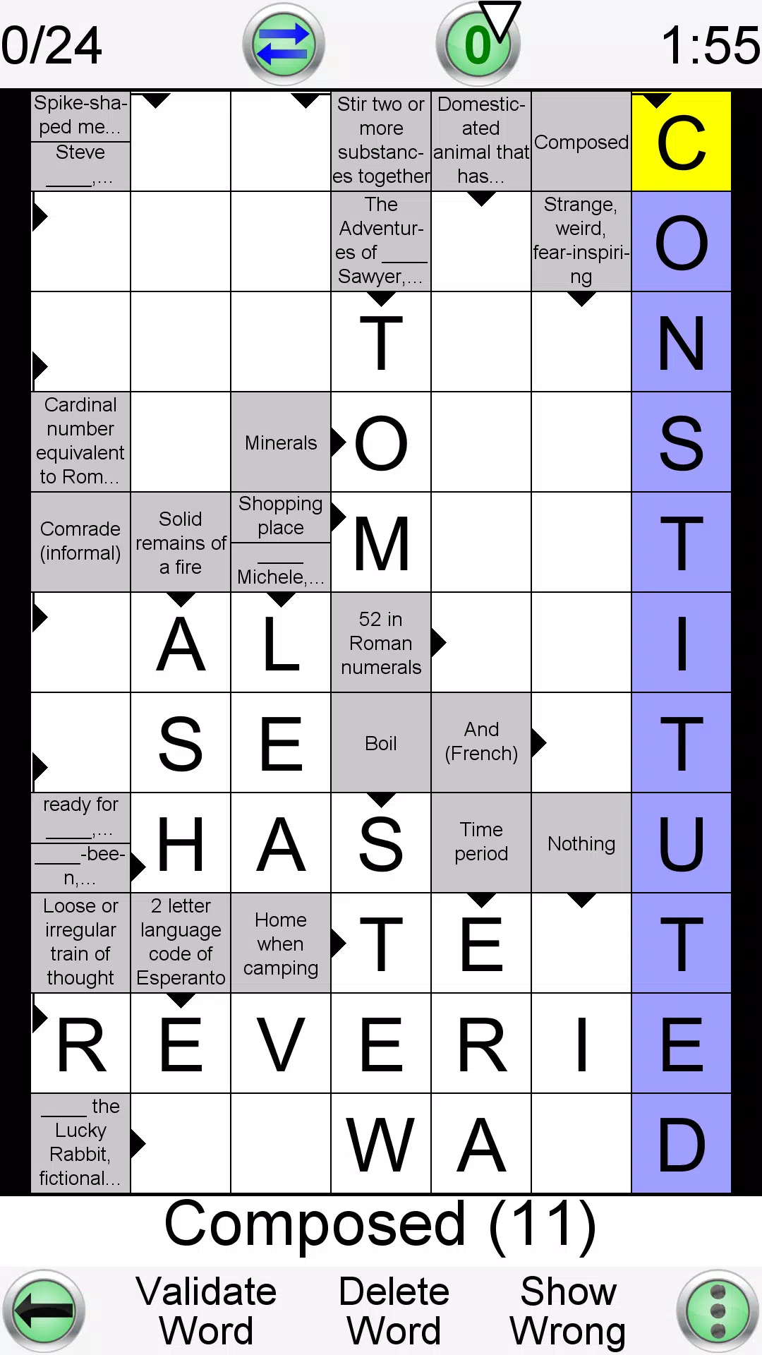 Arrow Crossword スクリーンショット 0