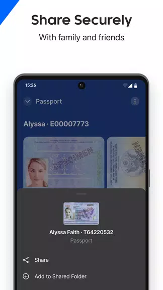 Folio: Digital Wallet App Captura de tela 3