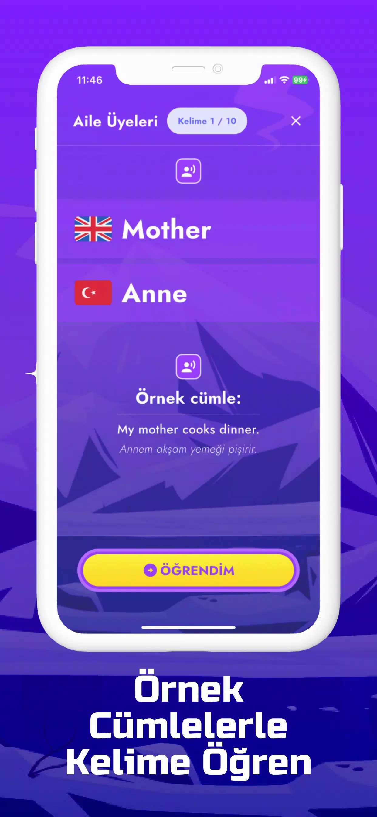 Quizlingo - İngilizce Öğren Zrzut ekranu 1