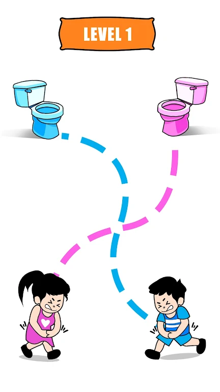 Path To Toilet - Draw The Line应用截图第0张