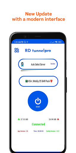 RD Tunnel Pro -Super Fast vpn Ekran Görüntüsü 0