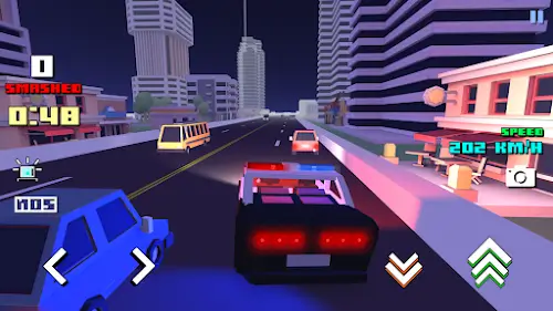 Blocky Car Racer 螢幕截圖 1