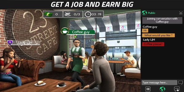 Avakin Life - 3D virtual world MOD Captura de pantalla 3