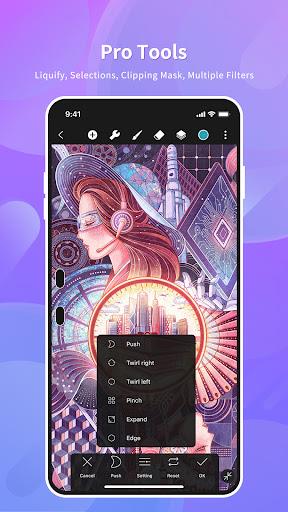 HiPaint - Paint Sketch & Draw ဖန်သားပြင်ဓာတ်ပုံ 2