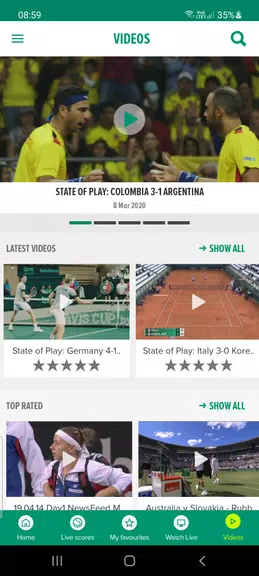 Davis Cup应用截图第1张
