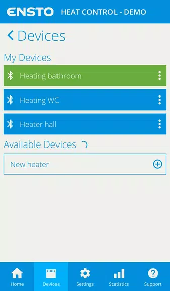 Ensto Heat Control App 螢幕截圖 3