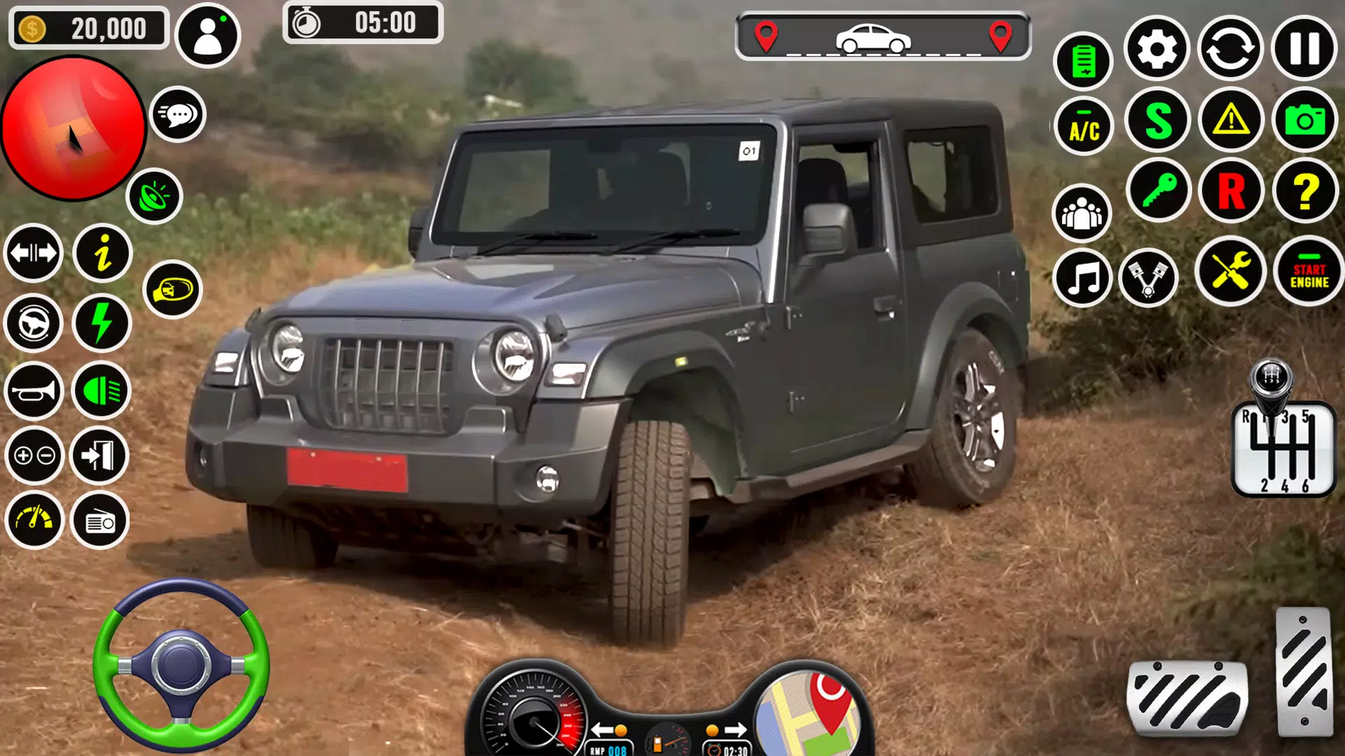 Jeep Driving Game: SUV Jeep Ảnh chụp màn hình 3