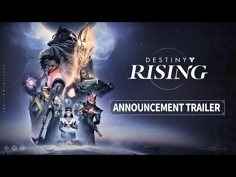 Destiny Rising promotional artwork showing futuristic characters