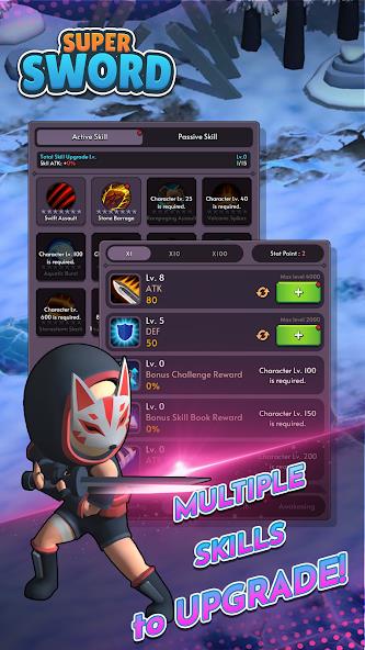 Super Sword - Idle RPG Mod Ảnh chụp màn hình 3