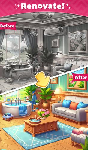 Princess Home Cleaning Games 螢幕截圖 1