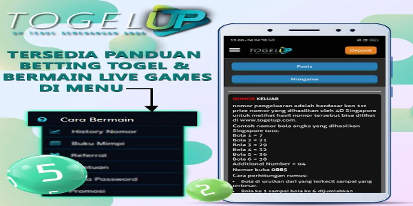 TogelUp 螢幕截圖 1