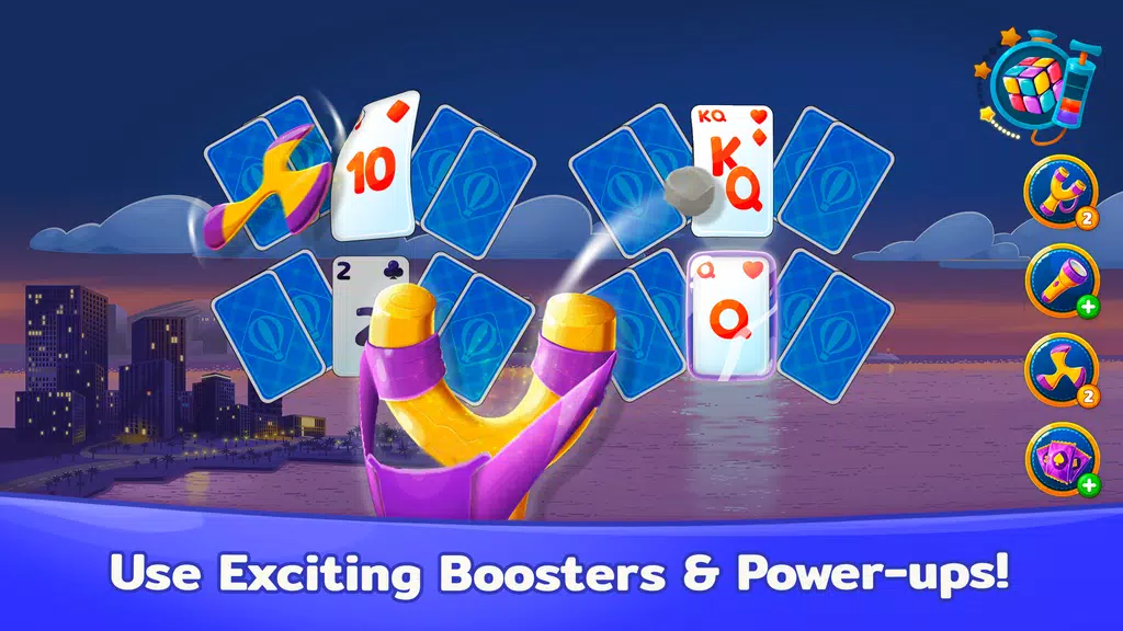 SoliTown – Solitaire Tripeaks স্ক্রিনশট 1